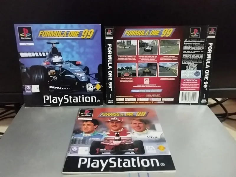 Formula One 99 PS1 PSX PSONE PLAYSTATION