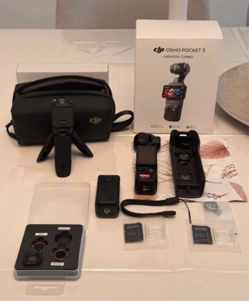 DJI Osmo Pocket 3 Creator Combo – Como nueva