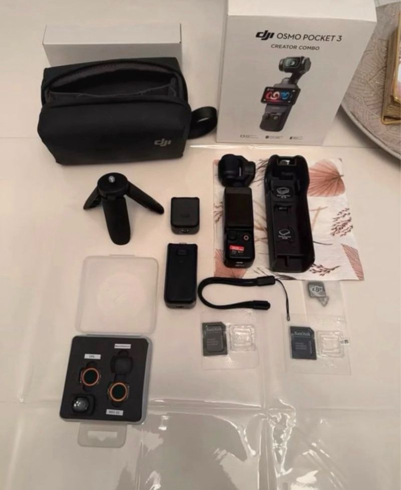 DJI Osmo Pocket 3 Creator Combo – Como nueva afbeelding 3