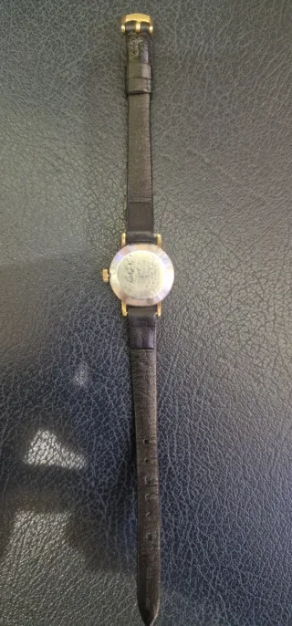 Reloj Tissot Vintage Mujer Negro/Dorado