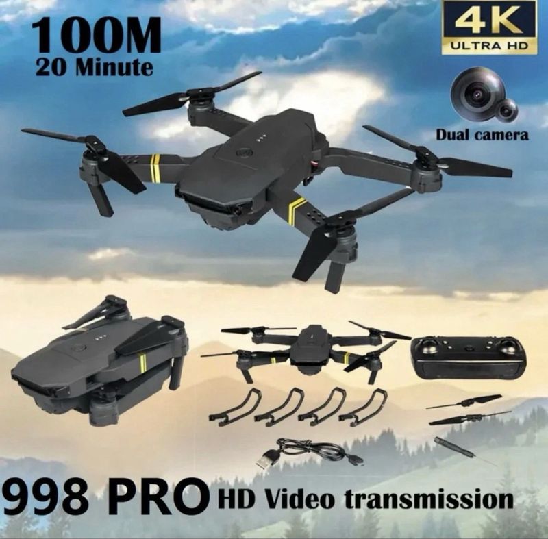 Drone 998 Pro 4K WiFi Plegable afbeelding 6