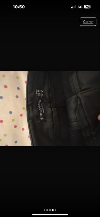 Falda cuero con cinturón