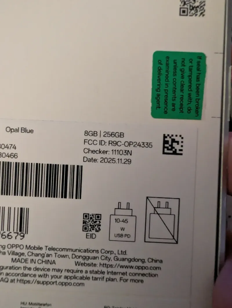 OPPO Reno14 F 5G 256GB 8GB RAM afbeelding 3