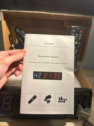 Cronómetro Digital Gym