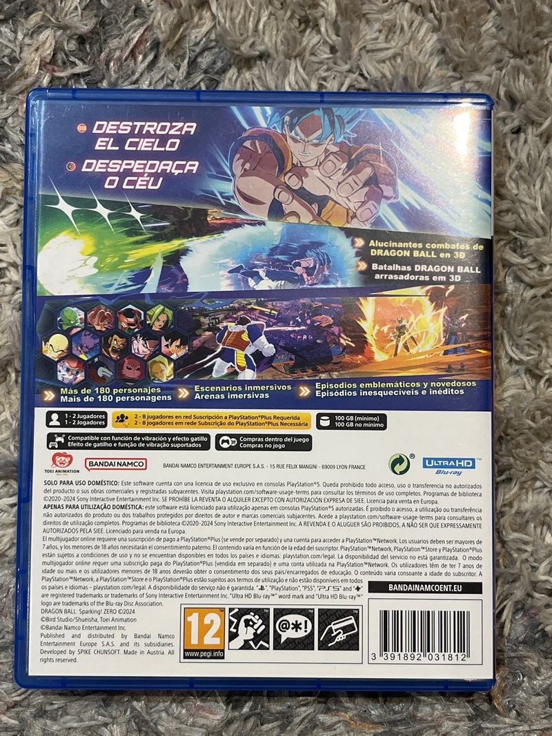 Dragon Ball: Sparking Zero PS5 afbeelding 2