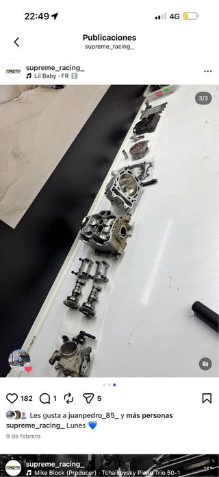 Yamaha YZF 450 2021 - cambio por 300 2t