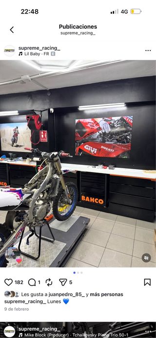 Yamaha YZF 450 2021 - cambio por 300 2t