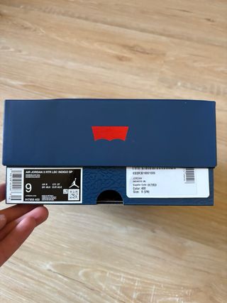 Jordan 3 Retro Levi’s Indigo 42.5 EU - 9 US