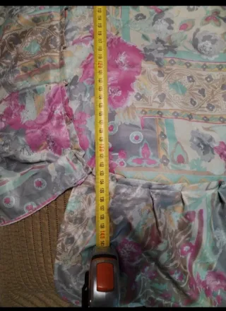 Colcha individual con volantes