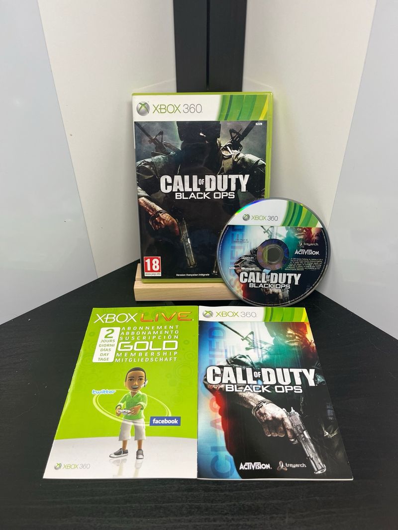 Call of Duty: Black Ops Xbox 360 + Membresía Gold
