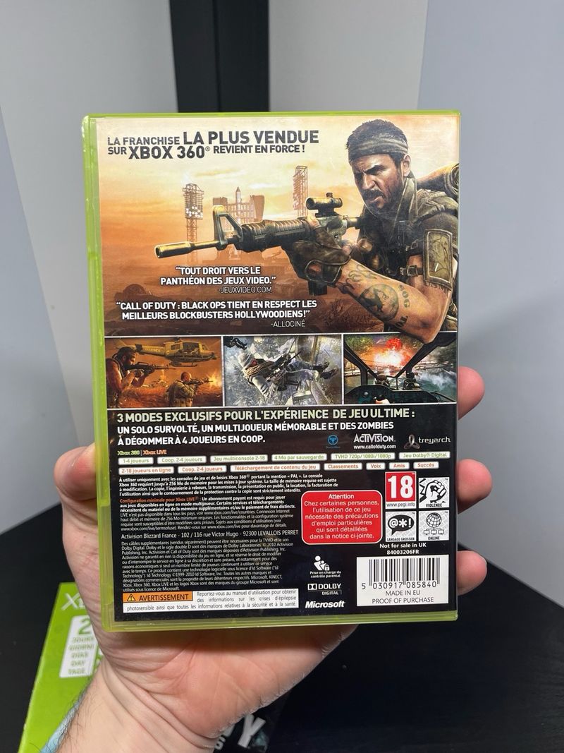 Call of Duty: Black Ops Xbox 360 + Membresía Gold afbeelding 3