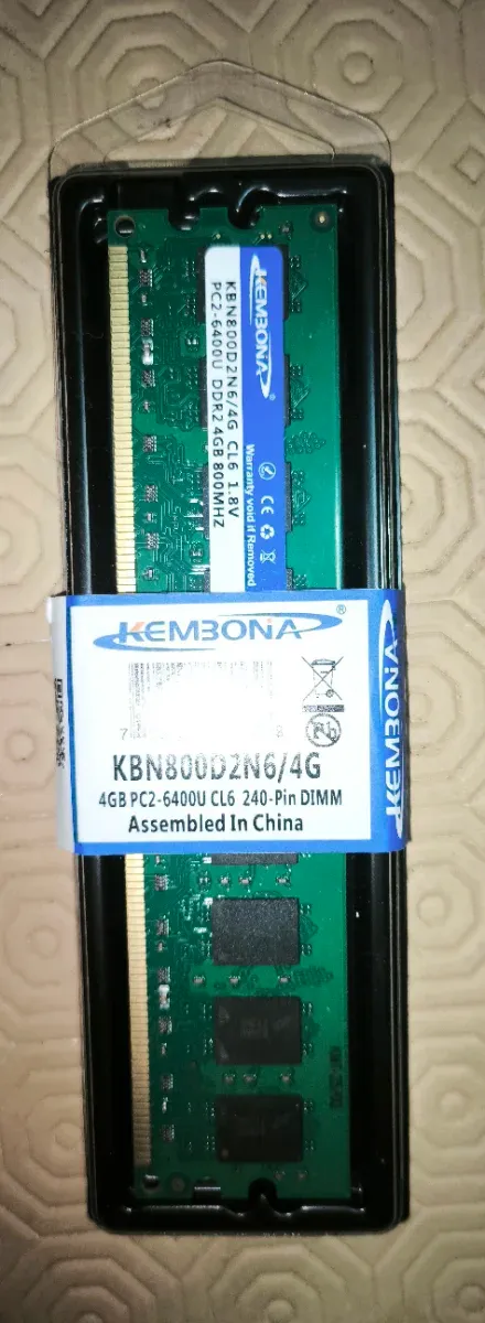 Memoria RAM KEMBONA 4GB DDR2 800MHz