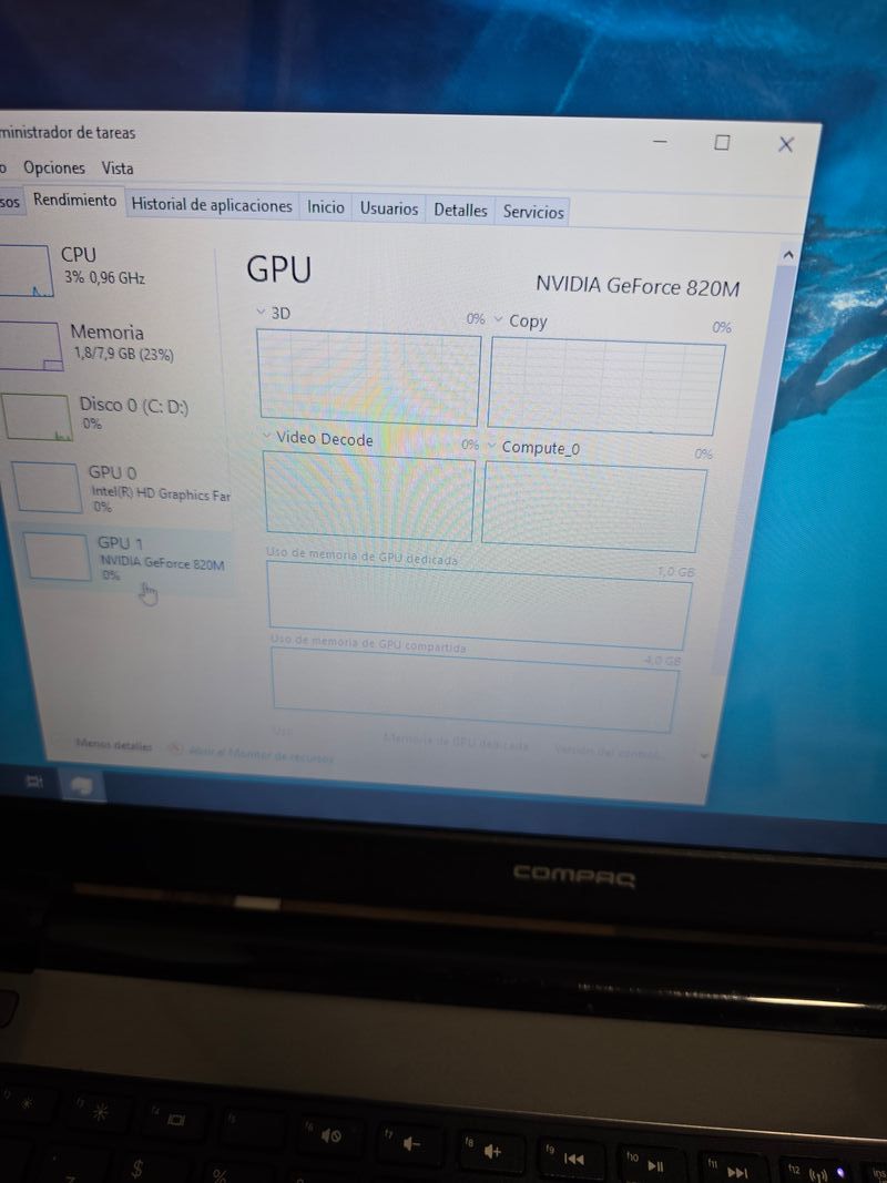 Ordenador portátil Compaq hp INTEL Core 3 , 8RAM afbeelding 6