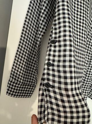 Camisa cuadros vichy Pull&Bear Talla S