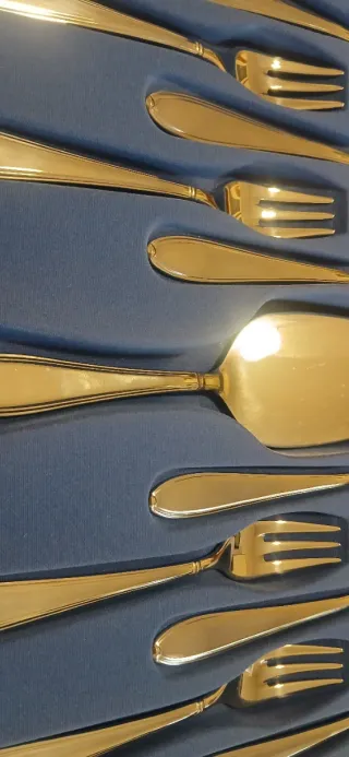 Posate eleganti argentato