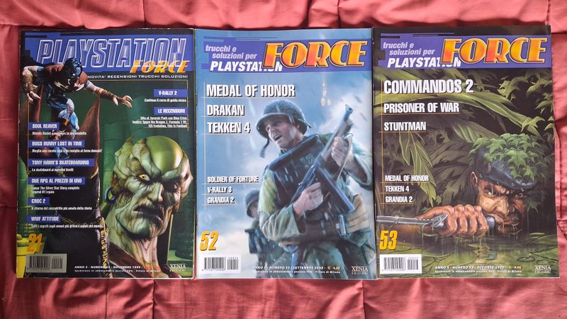 Guía estratégica de PlayStation Force números 21, 52, 53 PS2