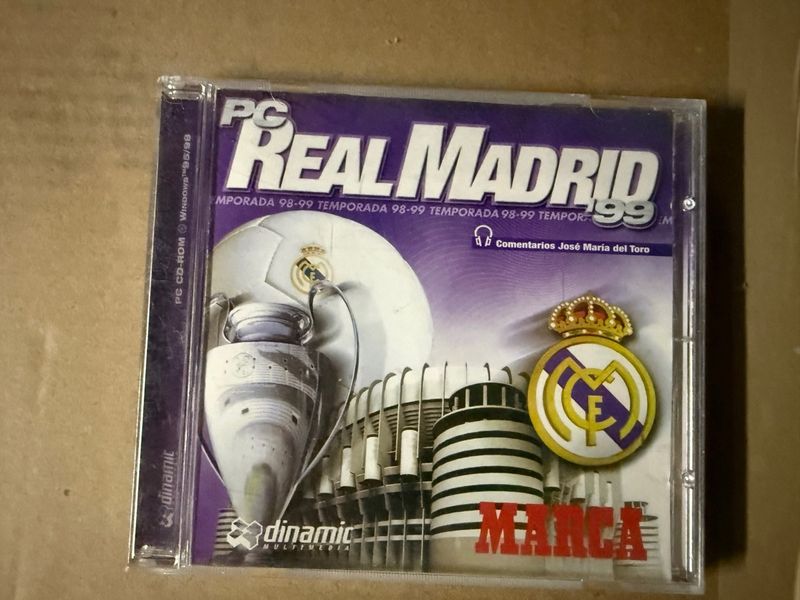 PC Real Madrid 98-99 CD-ROM