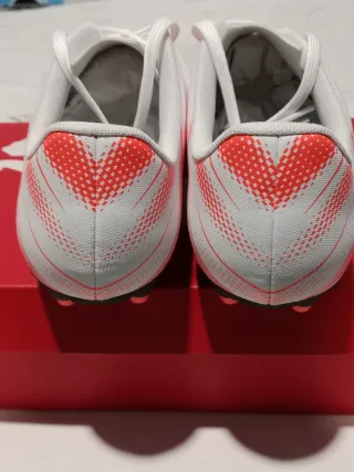 Zapatillas Fútbol Puma Talla 44 Blancas Naranja