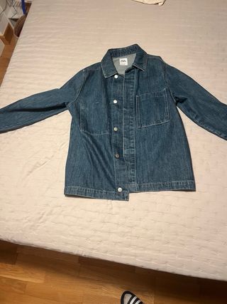 Chaqueta vaquera Zara azul