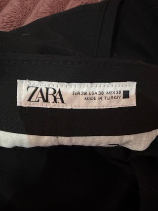 Pantalón de traje negro