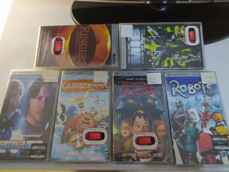 Películas UMD Video PSP Precintadas