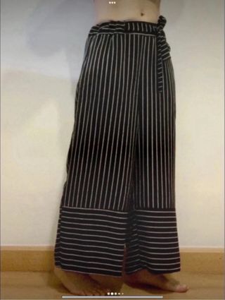 Pantalon ancho palazzo Stradivarius Nuevo XS