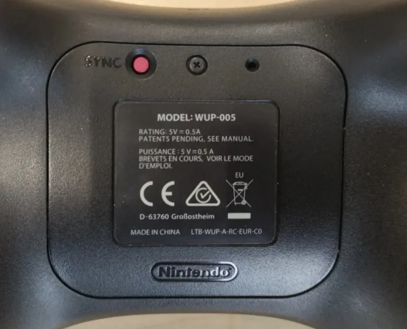 Mando Wii U Pro Nintendo Negro afbeelding 3
