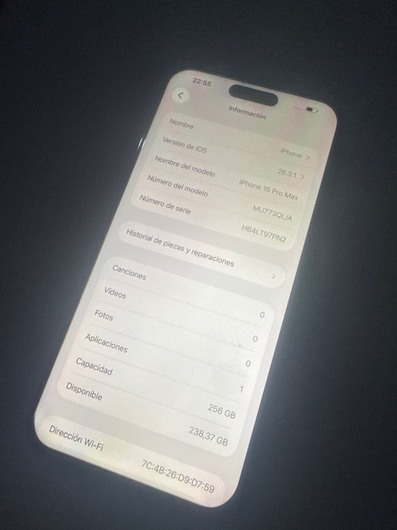 iPhone 15 Pro Max 256 GB Azul afbeelding 3