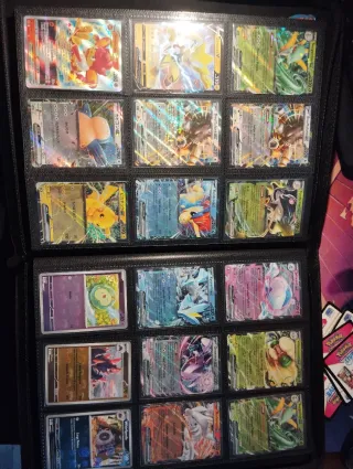 Pack Cartas Pokémon full art , ex , masterball...