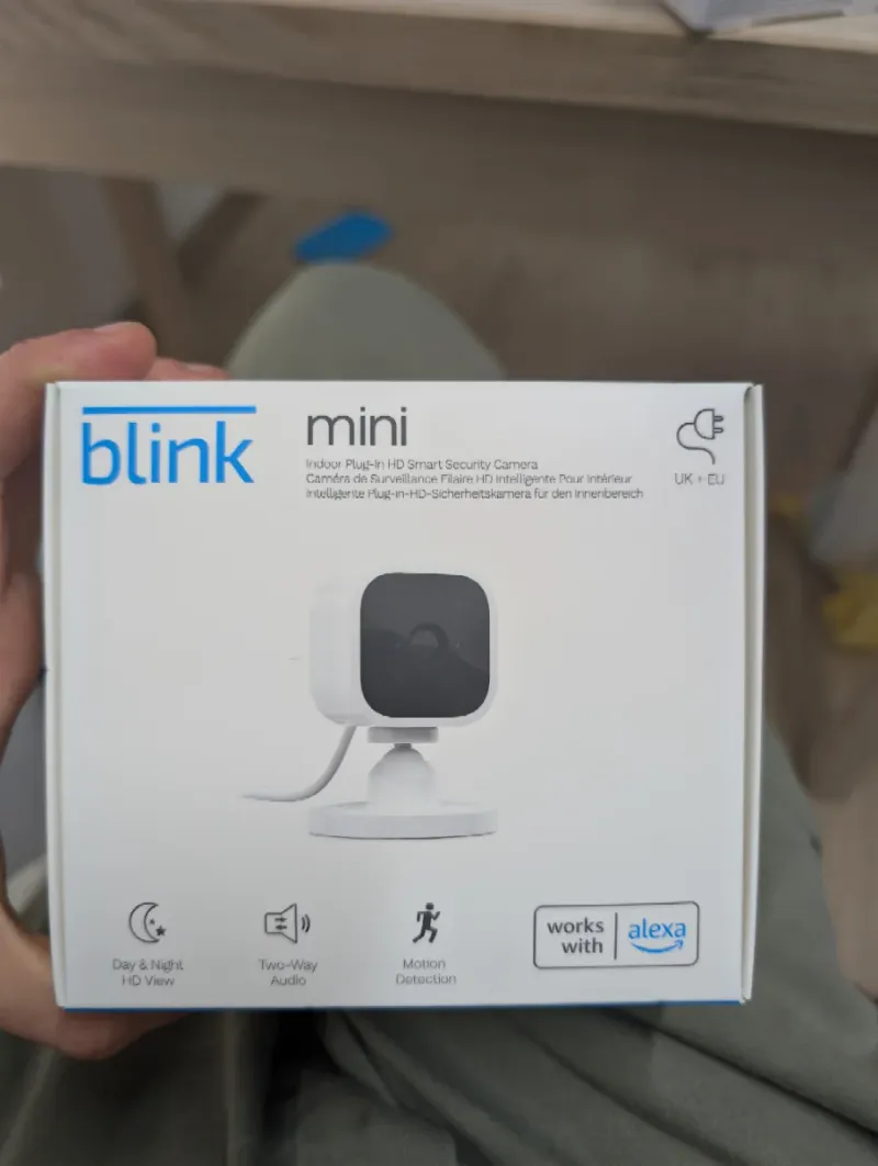 Cámara Blink Mini HD Interior