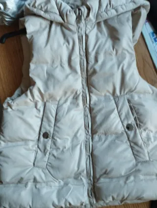 Chaleco niña Lefties beige 4-5 años