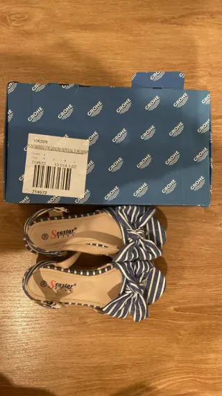 Sandalias de tacón - cuña de Seastar blue azules