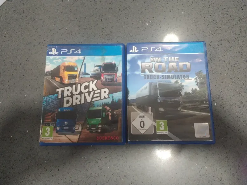 Juegos PS4: Truck Driver y On The Road