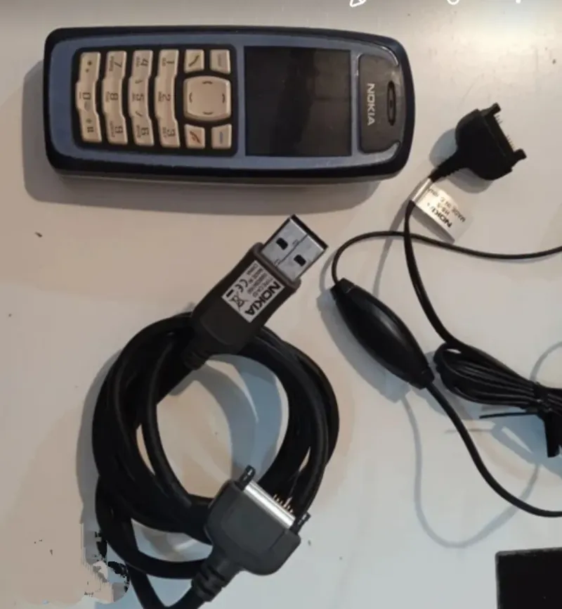 Móvil Nokia 3100 Azul Vintage afbeelding 4