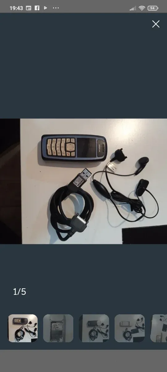 Móvil Nokia 3100 Azul Vintage afbeelding 9