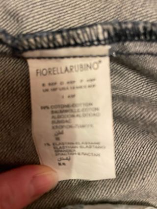 Giubbino jeans Fiorella Rubino