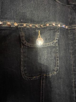 Giubbino jeans Fiorella Rubino