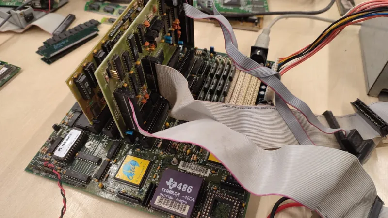 Placa Base Octek 486 Jaguar V-C Rev 2.0 afbeelding 3