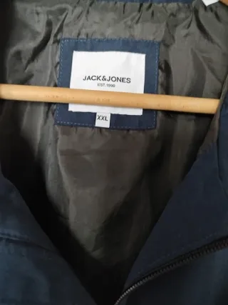 Chaqueta Jack & Jones Caballero Azul Talla XXL