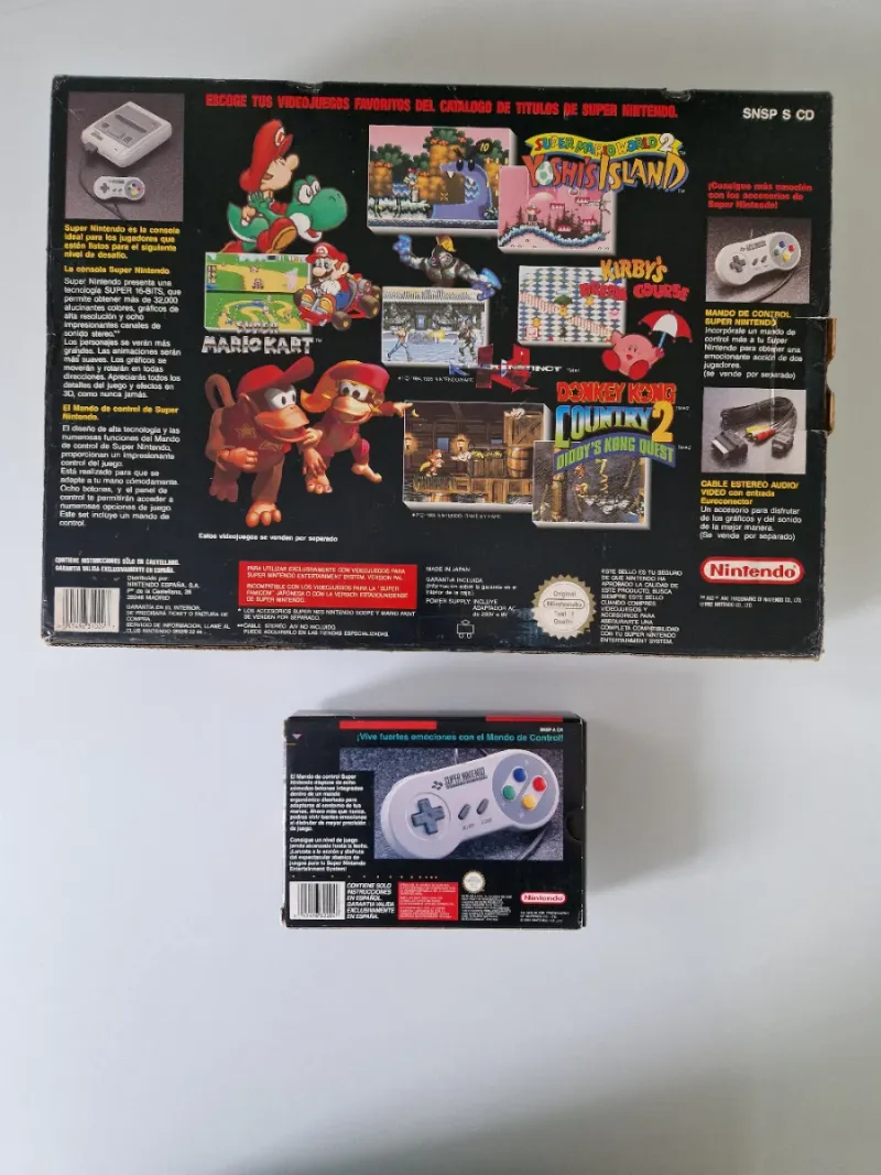 Super Nintendo 1CHIP - Caja rara versión pal