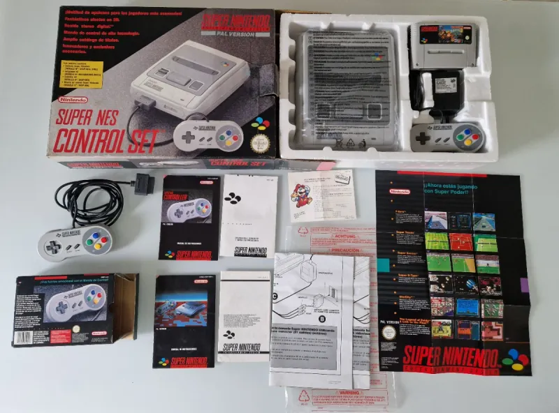 Super Nintendo 1CHIP - Caja rara versión pal afbeelding 4