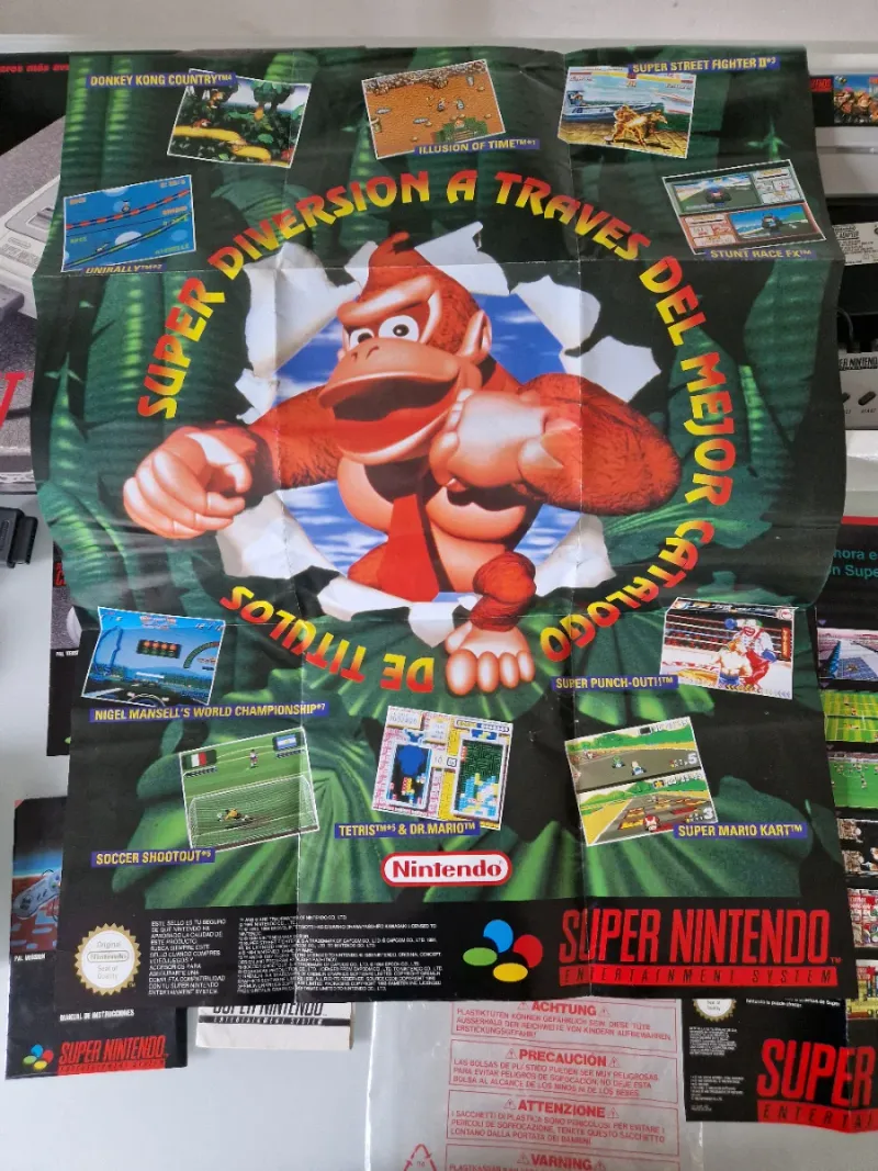 Super Nintendo 1CHIP - Caja rara versión pal afbeelding 8
