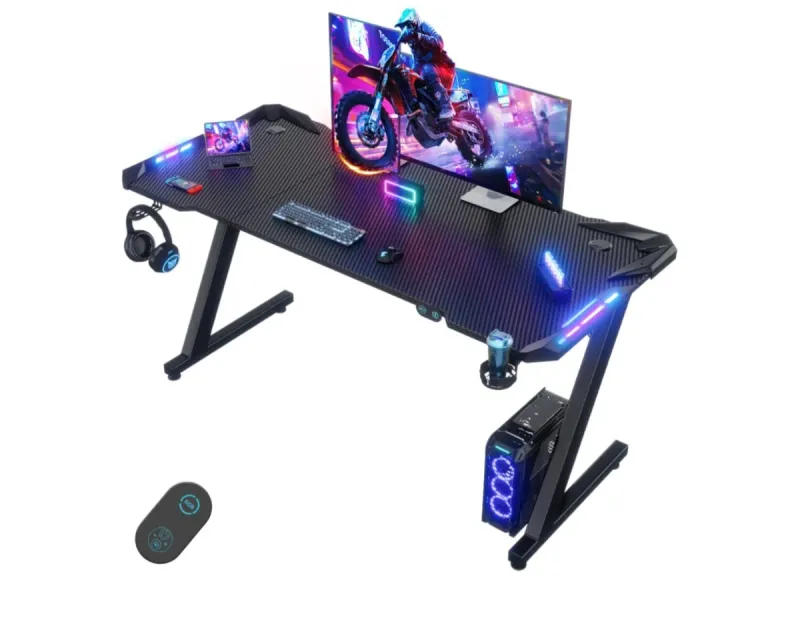 Mesa Gaming LED 140cm
