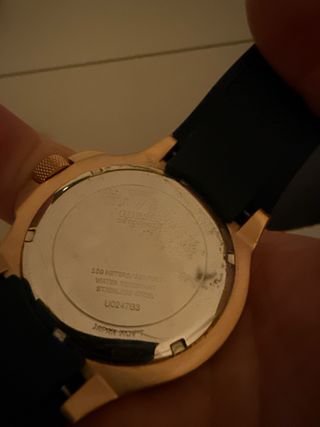 Reloj Guess Hombre Azul y Dorado