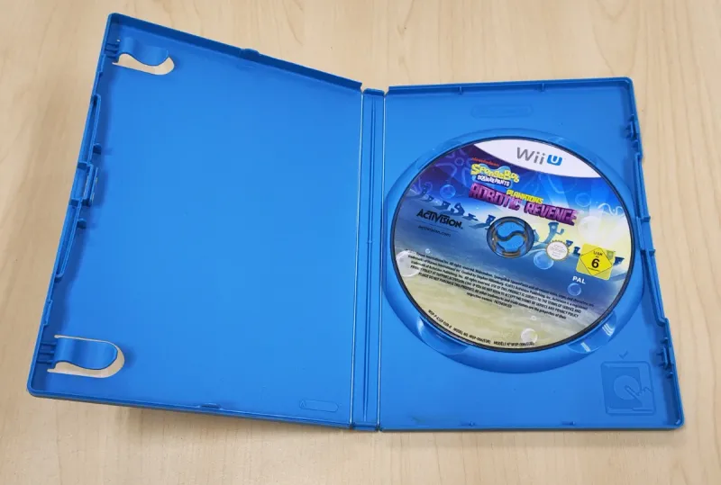 Juego Wii U Bob Esponja