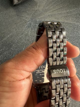 Reloj Tous Digital Negro y Plateado