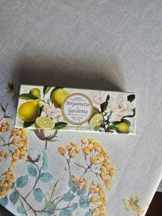 Jabones Bergamota y Gardenia Saponificio Fiorentin
