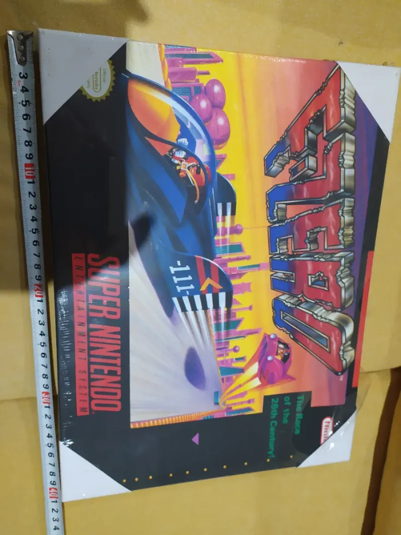 Cuadro Lienzo F-Zero Nintendo afbeelding 2