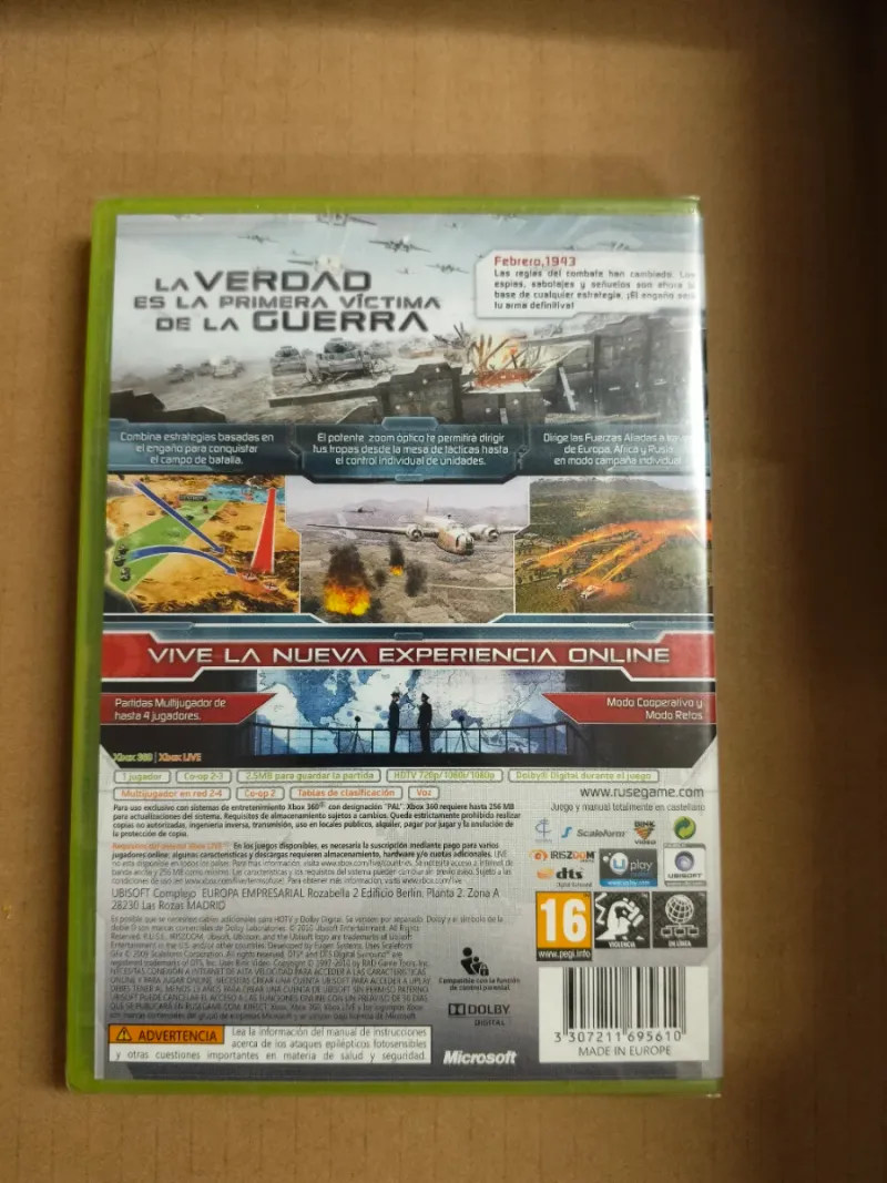 Precintado R.U.S.E. Xbox 360 Ubisoft afbeelding 2