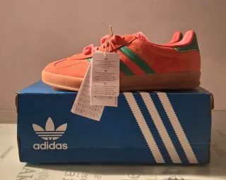 Adidas Gazelle Naranja y Verde